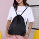 thumbnail image 3 of Mochila con Cordón Bolsa Deportiva con Bolsillo Frontal con Cremallera y Bolsillo Interior Saco, 3 of 3