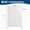 White Stripe 1, variant on Historyli 1PC Metal Privacy Screen Outdoor, Freestanding Decorative Room Divider with Rust-Resistant Coating, Black Circle