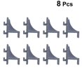 thumbnail image 2 of 8Pcs Freezer Shelf Clips Refrigerator Support Hooks Cooler Shelf Brace Freezer Clips (Plastic Size 11), 2 of 3