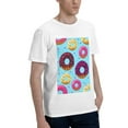 thumbnail image 2 of Bingfone Donuts Men'S Loose Fit Short-Sleeve Pocket T-Shirt, 2 of 7