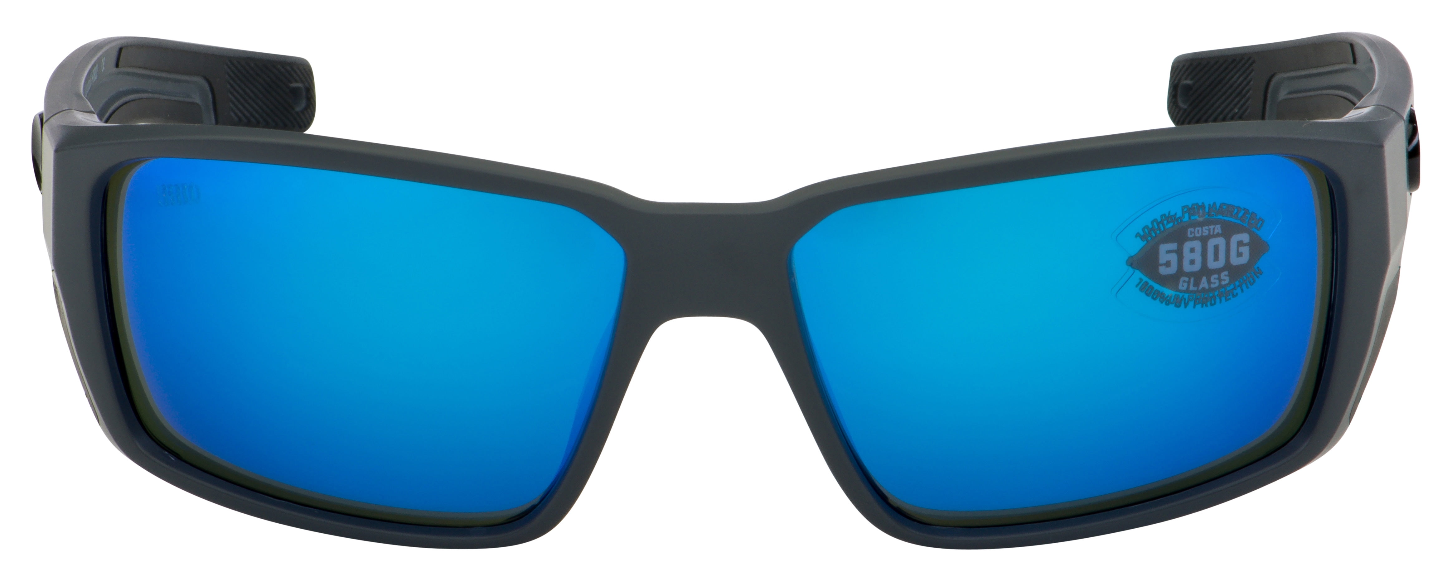 Costa Del Mar Fantail Pro Blue Mirror Polarized Glass Men's Sunglasses 6S9079 907909 60