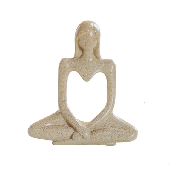 Contemporary Abstract Statue Decorative Resin Art Sculpture For Office Desk Bookshelfs And Modern Interior Designs Accent