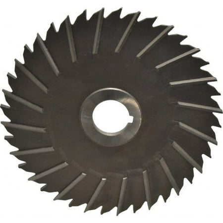 

Made in USA 6 Diam x 3/16 Thick Staggered Tooth Side Chip Saw 1 Arbor Hole Diam HSS Uncoated 40 Teeth with Keyway