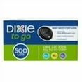 thumbnail image 3 of Dixie To Go Black Hot Cup Lids – 12–20 fl. oz. (500 ct.)-With Paper Towel By OMA, 3 of 6