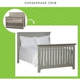 thumbnail image 4 of Full-Size Conversion Kit Bed Rails for Sorelle Cribs (Stone Gray, Model #215), 4 of 6