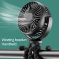 thumbnail image 3 of Frogued Cooling Fan Battery operated Adjustable ABS Three Gears Portable Cooling Fan for Car Seat (Blue B), 3 of 13
