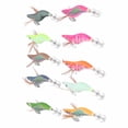 thumbnail image 3 of Plantilla de calamar ANGGREK Señuelo de pesca 145 mm Doble fila, 3 of 8