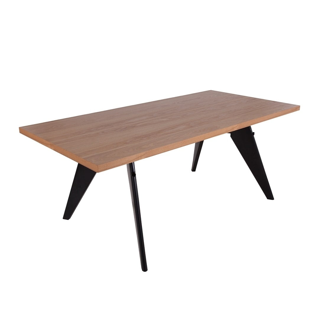 EM Dining Table Black/Natural
