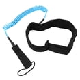 thumbnail image 1 of Surfboard Leash, 10ft 7mm TPU Adjustable Touch Fastener, Suitable for Small and Medium Sized Waves, 1 of 7