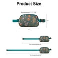 thumbnail image 7 of Waist Packs Bag Mushroom Waist Bag Running Belt Bag for Jogging for Women Casual Waist Packs with Adjustable Strap Waterproof Belt Bag for Daily Leisure Music Festival/Event, 7 of 7
