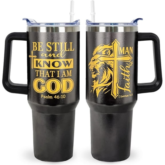 Christian Gifts for Women 40 Oz I am a Child of God Christian Tumbler Cup Inspirational Religious Gifts for Mom Wife Sister Friends Christians Faith Jesus God Bible Verse Gift