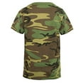 thumbnail image 2 of Rothco Kids T-Shirt, Woodland Camo, Large, 2 of 2