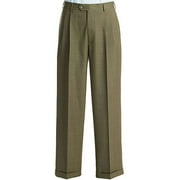 Men's Pleat-Front Pants