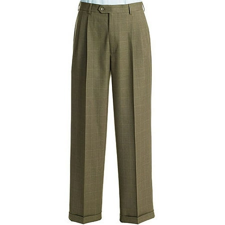 Men's Pleat-Front Pants