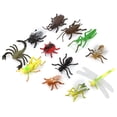 thumbnail image 2 of 24 Piezas de s de Animales, Regalo de Fiesta, Mural de Juguete, s 3D, Pegatinas de Pared, Calcomanía para Decoración Del Hogar Y La Habit Macarena 24 piezas de plástico de juguete modelo de insectos, 2 of 8