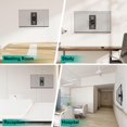 thumbnail image 3 of Soporte de Monitor WALI Negro Ajustable para Pared, para Pantallas de 17 a 32 Pulgadas y hasta 8 kg, 3 of 9