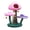 Purple, variant on Catry 31" Flower Cat Tree with Mushroom Condo, Flower and Butterfly Perches, Sisal Scratching Pad and 4 Bee Toys