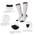 thumbnail image 3 of Knee High Socks for Men and Women, Lavender And Butterfly Althletic Compression Socks, Support Long Tube Socks for Outdoor Sport, Calf Socks, High Stockings for Women Men, 3 of 7