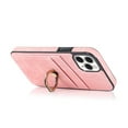 thumbnail image 5 of Dteck iPhone 11 Pro Max 6.5 inch Slot Case,PU leather+TPU Ultra Slim with Shockproof Card Slot Metal Kickstand Case for iPhone 11 Pro Max 6.5 inch,Pink, 5 of 7