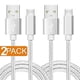 thumbnail image 3 of 2 piezas de cable de datos extendido de 2 metros para Android para carga rápida de teléfonos móviles, 3 of 4