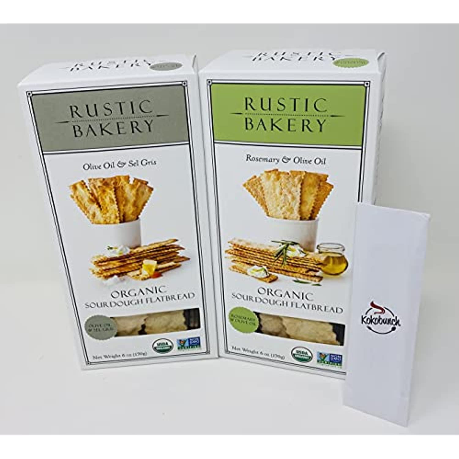 Generic Rustic Bakery Crackers Organic Rosemary Sourdough Gourmet