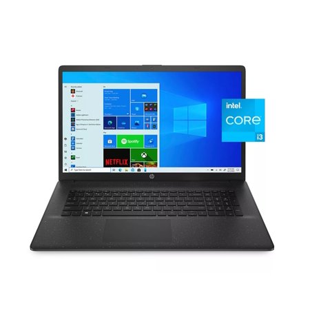 UPC: 0195908271260 | HP – 17.3  HD+ Laptop – 11th Generation Intel® Core™ i3-1125G4 – 4GB RAM – 256GB SSD – WiFi BlueTooth 2 Year Warranty Care Pack – Windows OS