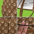 thumbnail image 5 of Garden Tool Bag,Paw Prints Garden Tool Organizer,Garden Gifts,Waterproof Multi-Pocket Garden Tool Storage 11.8x5.5x11.4 Inch(Tools NOT Included), 5 of 6
