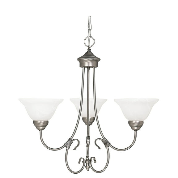 Capital Lighting 3223MN-220 Hometown 3 Light Vintage Chandelier,