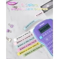 thumbnail image 2 of JJEAN-6-Pack Compatible with Dymo D1 Label Tape 12mm 0.47" D1 Label Maker Refills Work with DYMO LabelManager 160 280 420P COLORPOP Labeler, 2 of 4