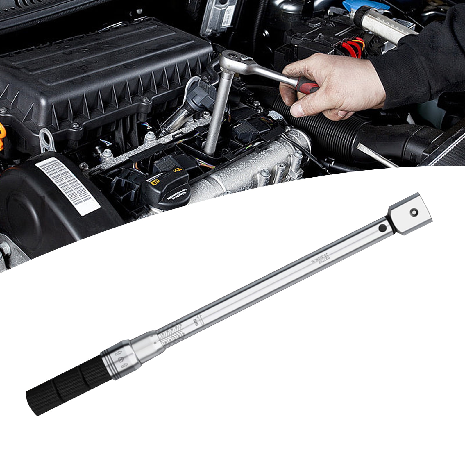 Adjustment Torque Wrench Open Ended Torque Wrench Interchangeable Head Torque Wrench Spanners for Mechanical Repair