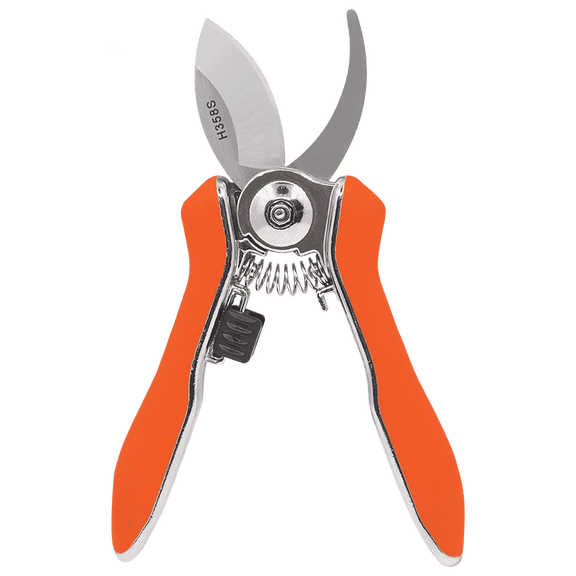 Zenport H358S Micro Trimmer Bypass Shear, 6-Inch, 1.5 Inch Stainless Steel Blades, Orange