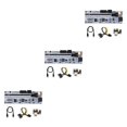 thumbnail image 2 of bedienty 1PCS VER010-X PCI-E Riser Card 1x to 16x Video Card Computer Mining Black 3Set, 2 of 6