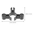 thumbnail image 2 of 24pcs Champagne Bottle Clips Wine Bottle Triple Holder Safety Clips for Candle, 2 of 7