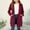 Wine, variant on Tdoqot Girls Hoodie Long Jackets- Casual Fall Cute Zip Up Fashion Sweatshirt with Pockets Orange Size 6-14