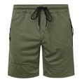thumbnail image 5 of Sngxgn Mens Shorts Casual Elastic Waist Drawstring Summer Beach Workout Shorts with Pockets(AG,M), 5 of 8