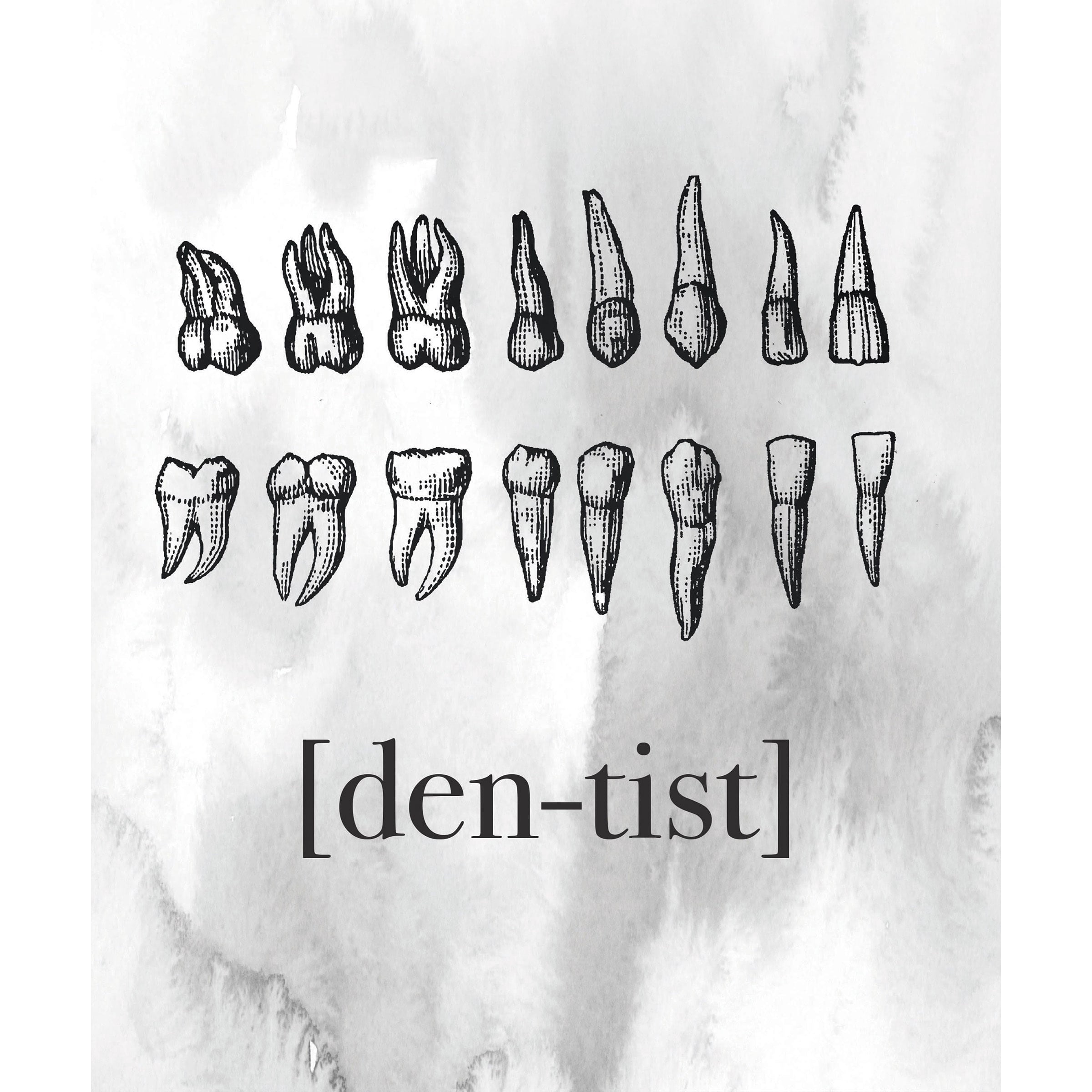 "Dentist" Painting Print on Wrapped Canvas