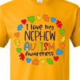 thumbnail image 4 of Inktastic I Love My Nephew Autism Awareness T-Shirt, 4 of 5