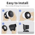 thumbnail image 2 of Funda de silicona para cámara, resistente al agua, antiarañazos, para cámara Nest Cam Battery, 2 of 6