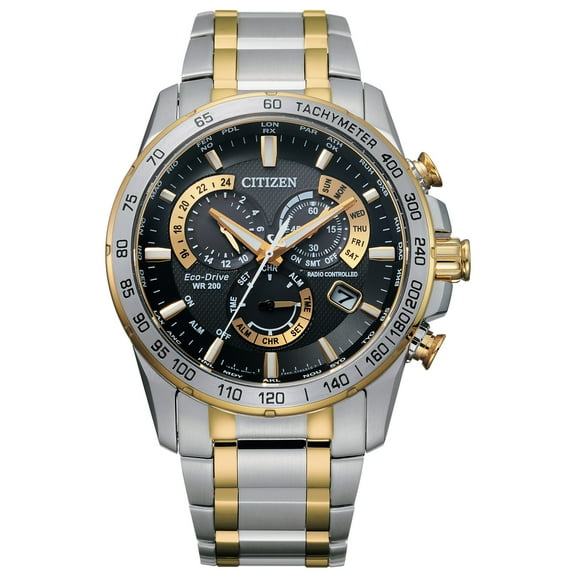 Citizen Men's Eco Drive PCAT Atomic Timekeeping Chronograph Watch