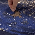 thumbnail image 4 of Ambesonne Night Jigsaw Puzzle, America Continent Space, Heirloom-Quality Fun Activity for Family Durable Cardboard, 1000 pcs, Mustard Navy Blue, 4 of 5