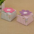 thumbnail image 3 of Paquete de 50 cajas de paquete de chocolate de turrón elegante de moda DIY púrpura/rosa Soledad Hogar, 3 of 10