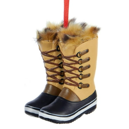 tan winter boots with fur