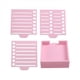 thumbnail image 3 of Plantilla de Notas Adhesivas Compatible con Post Notes, Base de Blocs Adhesivos de 3x3 con 2 Plantillas Incluidas, Organizador de Blocs de Notas Rosa., 3 of 5