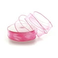 thumbnail image 1 of Ribbon Traditions 1.5" Wired Sheer Organza Ribbon Hot Pink 10 Yards, 1 of 4