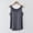 Dark Gray, variant on SEMPAI Women Modal Built-in Bra Tank Tops Summer Sleeveless Wide Strap Basic Sleepwear Workout Yoga Slim Padded Camisole Top