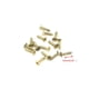 thumbnail image 5 of Quluxe 4 Piezas Tapas para Pies de Mesa 1.33 Pulgadas Aleación de Zinc Redondas Cubiertas para Patas de Muebles Protector de Piso Estilo Moderno Silla de Mesa Funda para pies de sofá - Dorado, 5 of 5