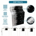 thumbnail image 6 of Christmas Snowflakes Table Runner 60 Inches Long Farmhouse Dress Scarves, Xmas Balls Winter Pine Tree Black Dining Tablerunner for Coffee Table/Kitchen Island/Party Décor, 13" x 60", 6 of 8