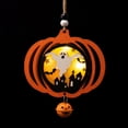 thumbnail image 5 of Fufafayo Halloween Wooden Pendant With Lights, Hanging Wood Decor for Fall Autumn Home, Spooky Glowing Lantern Ornament for Wall Door Window, Halloween Party Decoration, 5 of 6