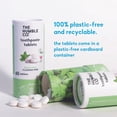 thumbnail image 4 of Tabletas de pasta de dientes The Humble Co. Paquete de 3 unidades de menta sin flúor, 4 of 7