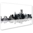 thumbnail image 2 of Trademark Fine Art "Jersey City New Jersey Skyline BG-1" Canvas Art by Marlene Watson, 2 of 3